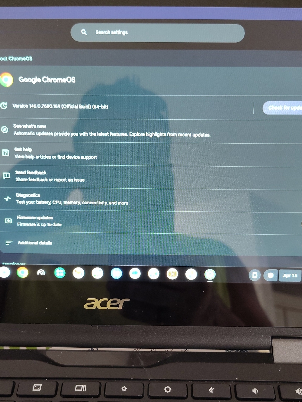 Acer Chromebook R752 11.6” Touchscreen 2-in-1 Laptop – Intel Celeron, 4GB RAM, 3 - Picture 4 of 7